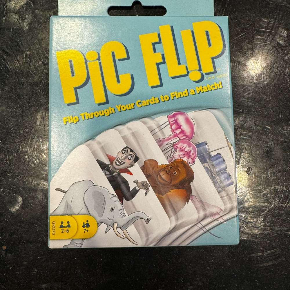 Pic Flip Card Game